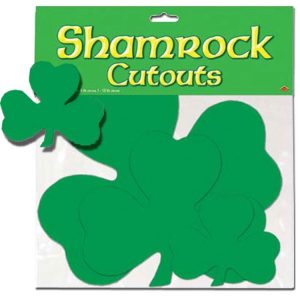 Shamrock Cutouts by Windy City Novelties- DEC33866UN