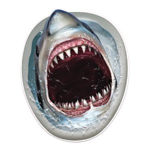 Shark Toilet Topper by Windy City Novelties- DEC54360EA