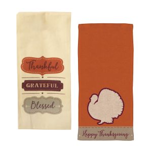 Thanksgiving Dish Towels by Windy City Novelties- DEC3902478UN