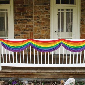 Rainbow Fabric Bunting by Windy City Novelties- DEC57166EA