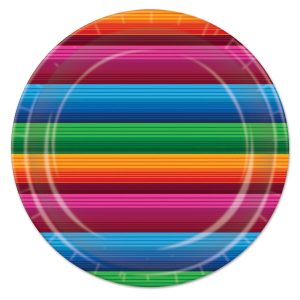 Fiesta Serape 9" Plates by Windy City Novelties- PAP58264DPUN