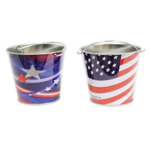 Patriotic Buckets - 12 Pack by Windy City Novelties- NOV078DZ