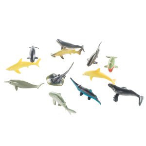 Whale & Shark Toy Figures by Windy City Novelties- NOV1011DZ