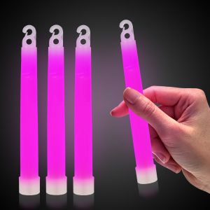 Pink 6" Premium Glow Sticks by Windy City Novelties- GLP7-GLP755UN