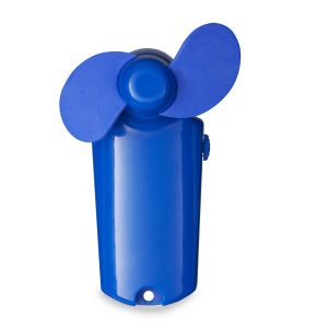 Blue Handheld Mini 3 3/4" Fan by Windy City Novelties- OUT081EA