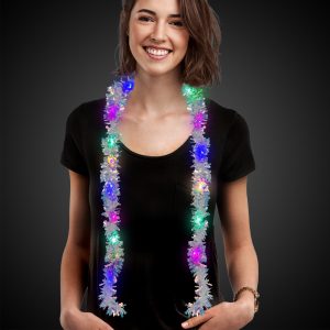 LED Tinsel Scarf by Windy City Novelties- APR385EA