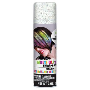 Multi - Color Glitter Hair Spray by Windy City Novelties- PAR18-PAR182EA