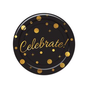 Celebrate 7" Plates by Windy City Novelties- PAP4968PUN