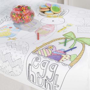 Easter Color-In Table Cover by Windy City Novelties- PAP570109EA