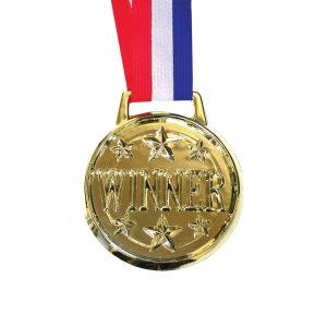 Jumbo Gold Winner Medal by Windy City Novelties- GIF136EA