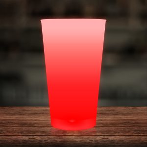 Red LED 16 oz. Cup by Windy City Novelties- LIT51-LIT512EA