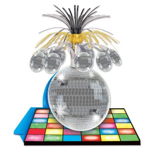 Disco Ball Centerpiece - 9" by Windy City Novelties- DEC57764EA