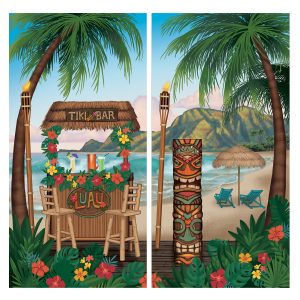 Vintage Tiki Scene Setter by Windy City Novelties- DEC671168UN