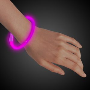 Pink 8" Glow Bracelets by Windy City Novelties- GBS9-GBS905UN
