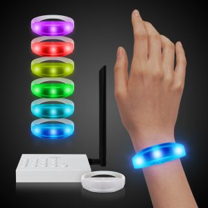 RF LED Concert Bracelets Kit for 20 by Windy City Novelties- LIT610UN