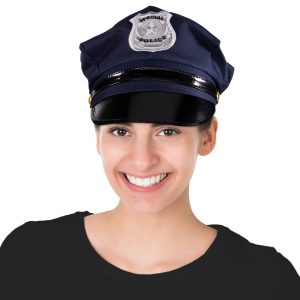 Police Hat by Windy City Novelties- HAT029EA