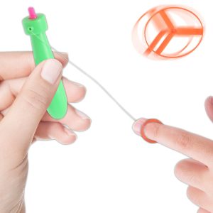 Pull String Flying Saucers by Windy City Novelties- NOV055DZ