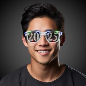 LED 2025 Retro Sunglasses by Windy City Novelties- BIL564EA