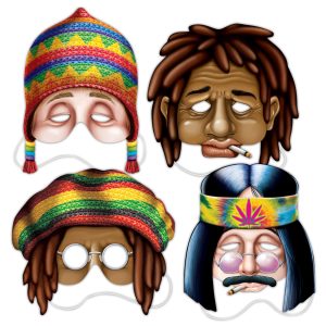 Hippie Masks by Windy City Novelties- APR944UN