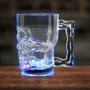 LED Skull 14 oz. Cup by Windy City Novelties- LIT800EA