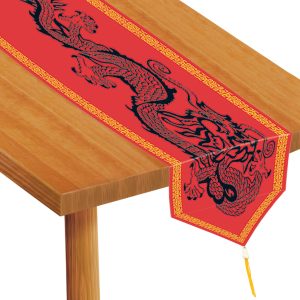 Chinese Dragon Table Runner by Windy City Novelties- DEC50952EA