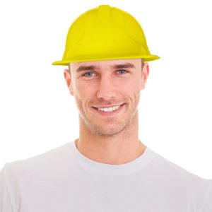 Yellow Construction Hats by Windy City Novelties- HAT-HAT030DZ
