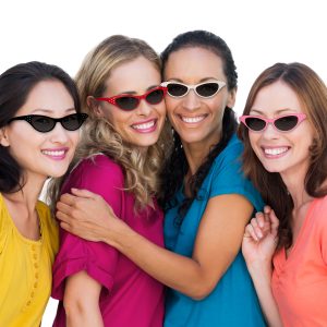 Retro Cat Eye Sunglasses - 12 Pack by Windy City Novelties- GLS051DZ