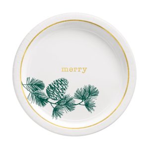 Calm & Bright 7" Plates by Windy City Novelties- PAP2908PUN