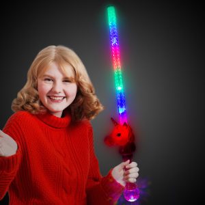 LED Pink Unicorn Sword by Windy City Novelties- WEA1086EA
