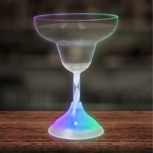 LED 10 oz. Margarita Glass by Windy City Novelties- LIT805EA
