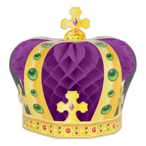 Mardi Gras Crown Centerpiece by Windy City Novelties- DEC53689EA