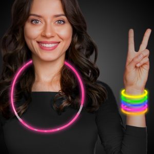 Glow Necklace & Bracelet Kit by Windy City Novelties- GNO1024UN