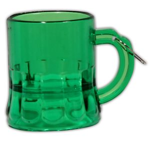 Mini Green Beer Mug Medallion by Windy City Novelties- JLR387EA