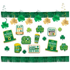 St. Patrick's Day Bar Decoration Kit by Windy City Novelties- DEC244290UN