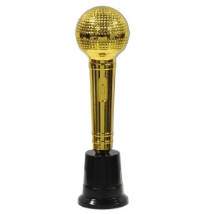 Microphone Trophy Award by Windy City Novelties- PAR330EA