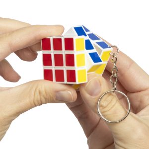 Magic Puzzle Cube Keychains by Windy City Novelties- KEY170UN