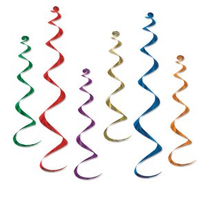 Twirly Whirly Decorations by Windy City Novelties- DEC500651UN