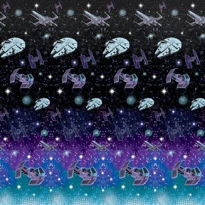 Star Wars Galaxy 8' Room Roll by Windy City Novelties- DEC671137EA