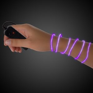 Purple EL Wire 3 Yards by Windy City Novelties- LIT100-LIT1151EA