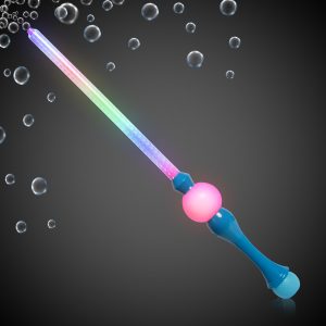 LED Blue Bubble Sword by Windy City Novelties- BUB073EA