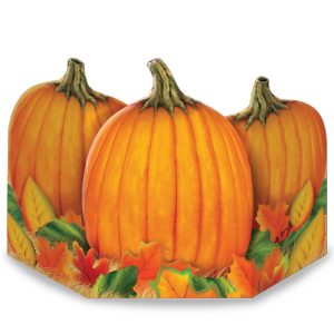 Fall Harvest Pumpkins Stand-Up by Windy City Novelties- DEC99992EA