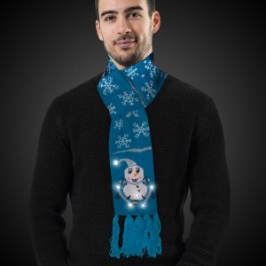 LED Snowflake Scarf by Windy City Novelties- APR653EA