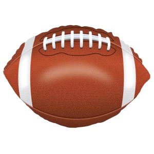 Football Metallic 21" Balloon by Windy City Novelties- BAL128902