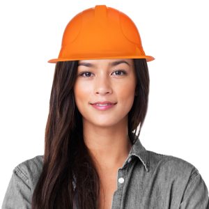 Orange Construction Hats - 12 Pack by Windy City Novelties- HAT-HAT433DZ
