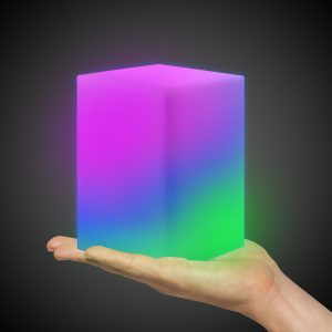 LED Waterproof Cube by Windy City Novelties- LIT393EA