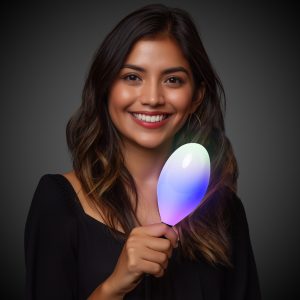 LED Multi-Color Party Maraca by Windy City Novelties- MUS456EA