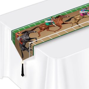 Horse Racing Table Runner by Windy City Novelties- DEC59952EA