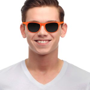 Orange Retro Sunglasses by Windy City Novelties- GLS19-GLS196DZ