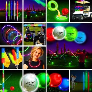 Premium 80 Player Night Flyer Hole In One Tournament Package by Windy City Novelties- CLNF.PHIO