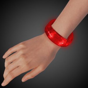 Red LED Bangle Bracelet by Windy City Novelties- LIT-LIT022EA